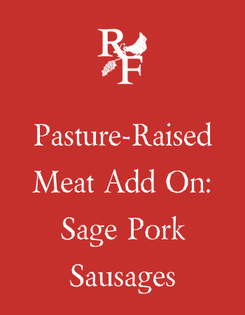 RF Meat Add-On: Pork Linked Sausages - Sage
